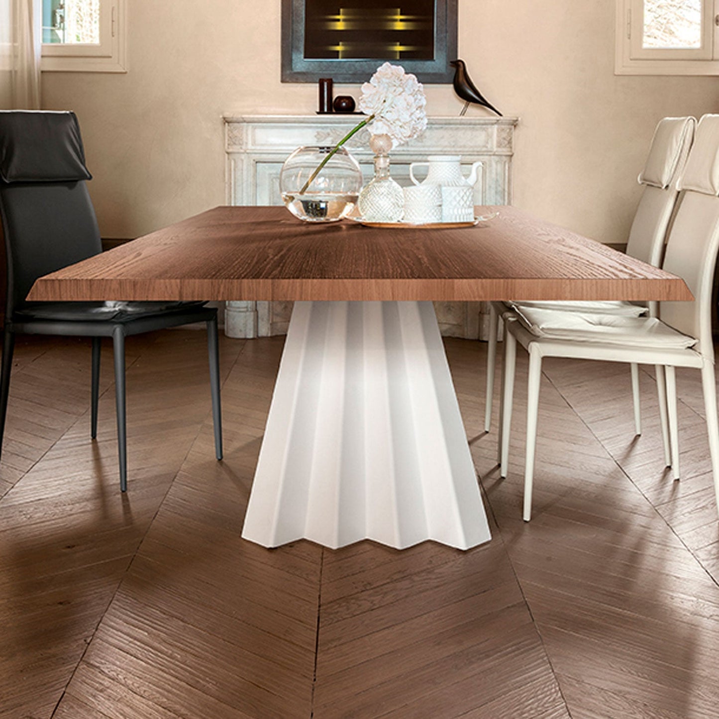 Ventaglio Extendable Dining Table – Tonin Casa | Italian Elegance & Versatility